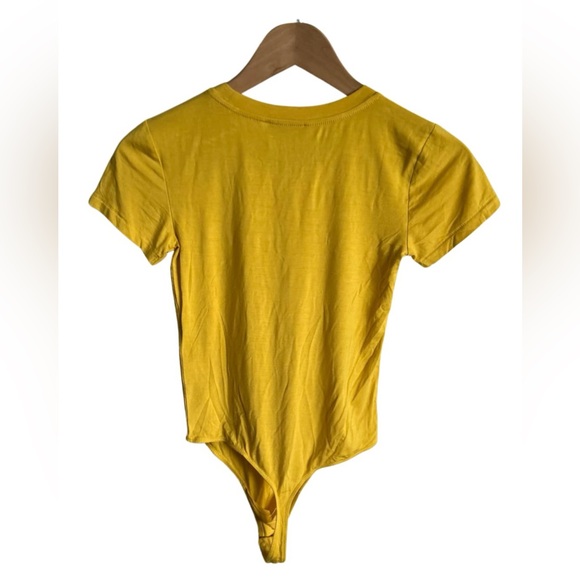 Aritza Wilfred Free Yellow Baby Tee Bodysuit - Picture 2 of 6